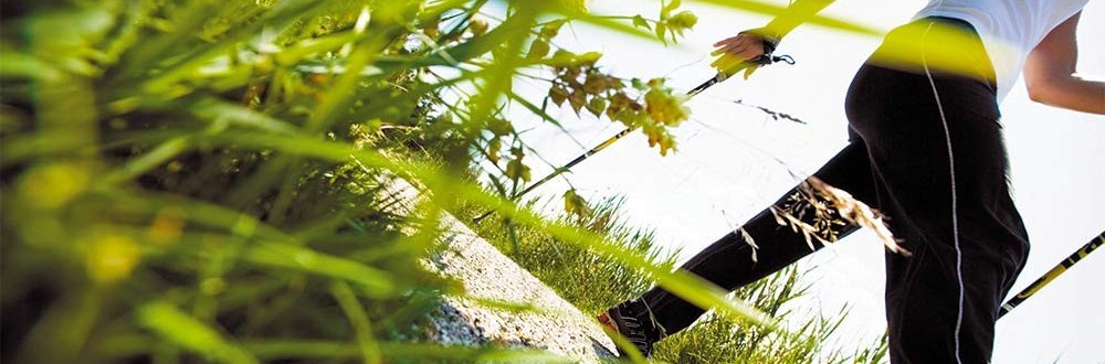 Nordic Walking during the wellness holidays - Parkhotel am Soier See | Bad Bayersoien Fit with two sticks - Parkhotel am Soier See | Bad Bayersoien