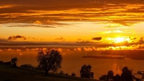 MentalSpa-Resort Fritsch am Berg - Lochau - Austria - Sunset over Lake Constance Sunset over Lake ConstanceMentalSpa-Resort Fritsch am Berg - Lochau - Austria