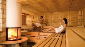 Hotel Deimann - The Sauna Couple relaxing in the sauna of Hotel Deimann, Schmallenberg, Hochsauerland
