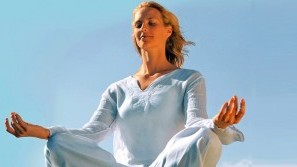RoLigio & Wellness Resort Romantischer Winkel – Bad Sachsa | Lady doing meditation Lady doing meditation at the RoLigio & Wellness Resort Romantischer Winkel – Bad Sachsa