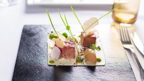 Strandhotel Ostseeblick - Restaurant Bernstein Vorspeise im Restaurant Bernstein im Strandhotel Ostseeblick | Heringsdorf - Insel Usedom