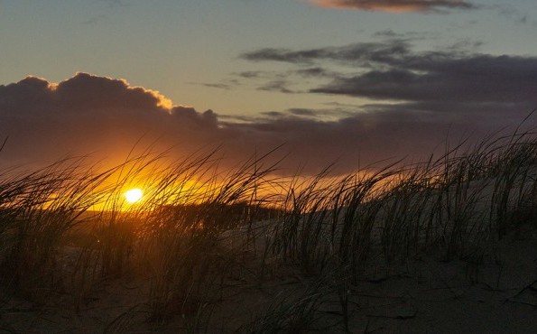 Wellness auf Norderney | Nordsee Sonnenuntergang am Strand von Norderney | Nordsee