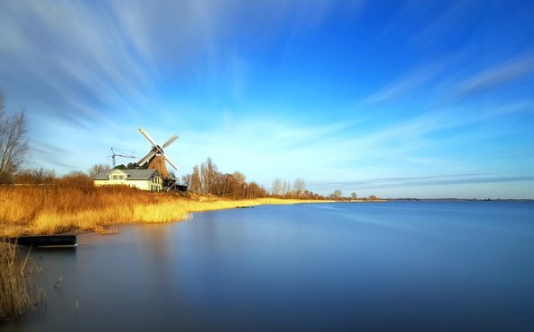 Wellness in Schleswig-Holstein Windmühle am See in Schleswig-Holstein