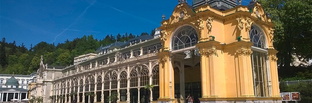Wellness im Kurort Marienbad in Tschechien Das Kurhaus von Marienbad in Tschechien