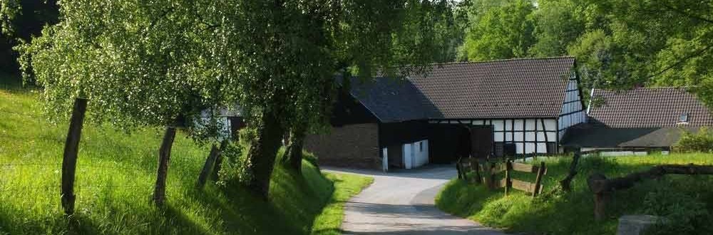 Wellness time out to relax in North Rhine-Westphalia Half-timbered farm in NRW