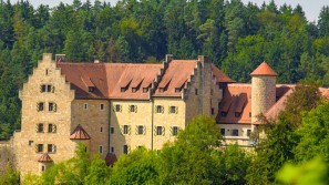 Nature park Hoher Flaeming | Brandenburg | Germany View to the old castle | Nature park Hoher Flaeming | Brandenburg | Germany