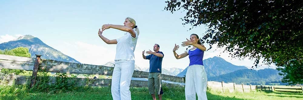 Balancecamp - Aktiv und fit mit Tai Chi im Wellnessurlaub Aktiv mit Tai Chi im Grünen