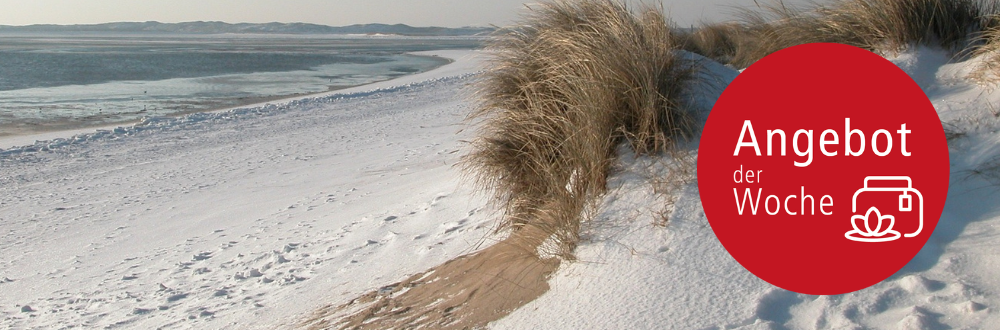 Angebote der Woche - Nordseedünen mit Schnee Nordseedünen mit Schnee